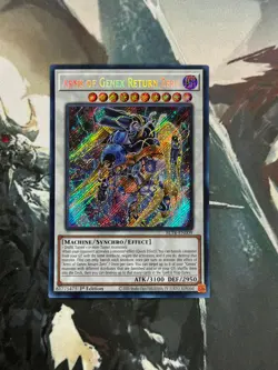 Yugioh Arms of Genex Return Zero Secret Rare BLTR - Image 1
