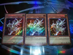 3x Satellarknight Deneb 1st Edition Secret Rare BLGG-EN059 Yu-Gi-Oh! - Image 1