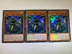 3 x Cornfield Coatl MP24-EN207 Ultra Rare 1st Edition YuGiOh Playset - Image 1