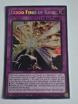 Exxod Fires of Rage MP25-EN094 2025 Mega-Pack 1st Edition NM Yugioh - Image 1