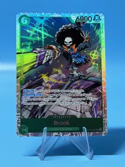 One Piece Adventure on Kami’s Island OP-15-EB04 - Brook Super Rare OP15-032 - Image 1