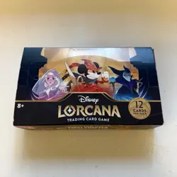 Disney Lorcana The First Chapter Booster Box Sealed 1st PRINT Wave One - Image 1