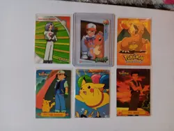 Vtg Pokemon Card Lot. 6 Cards From 1999 & 2000 - Image 1
