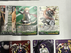 Weiss Schwarz Overlord Nazarick Tomb of the Undead 3 Complete Set C,U,R & RR - Image 3