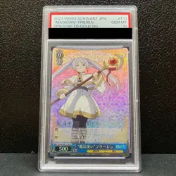 PSA 10 Weiss Schwarz Magician Frieren SP Signature Beyond Journey's End Foil JP - Image 1