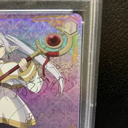 PSA 10 Weiss Schwarz Magician Frieren SP Signature Beyond Journey's End Foil JP - Image 4
