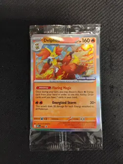 PRE-RELEASE Set: 4 Pokemon STAFF PROMO Mega Evolution Chaos Rising Cards - Image 1
