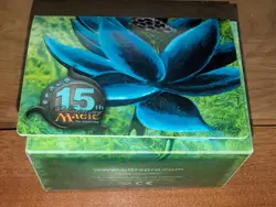 MTG 15th Anniversary Black Lotus Deck Box Ultra Pro 2008 60 cards - Image 1