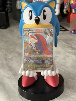 Pokemon TCG Braviary Illustration Rare Card 214/191 SV08 Surging Sparks - Image 1