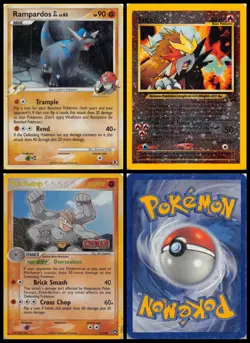 Pokemon Card Lot Holo Rare Machamp 11/108 Entei Promo 34 Rampardos GL 11/111 LP/ - Image 1