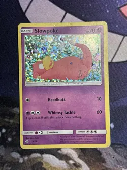 Slowpoke 5/12 Holo Promo McDonald's Promos 2018 Pokemon Card HP - Image 2