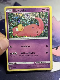 Slowpoke 5/12 Holo Promo McDonald's Promos 2018 Pokemon Card HP - Image 3