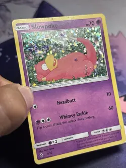 Slowpoke 5/12 Holo Promo McDonald's Promos 2018 Pokemon Card HP - Image 4