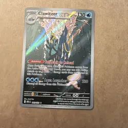 Clawitzer 141/132 Illustration Rare Mega Evolution Pokemon Card - Image 1