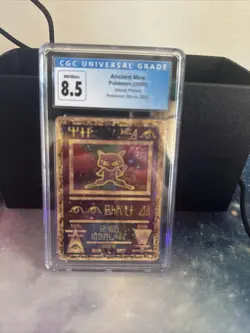 2000 Pokemon Ancient Mew Holo Promo Movie Card CGC 8.5 NM Grade - Image 1