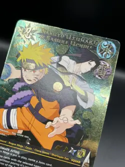 Naruto Uzumaki & Sasuke Uchiha PR-064 Promo Naruto Card Game - Image 2