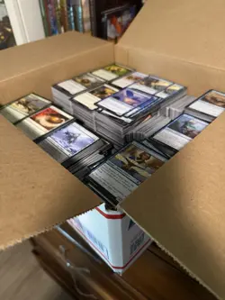 17 lbs Magic: The Gathering Bulk Cards – Unsorted Commons & Uncommons (2019+ Set - Image 3