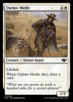 MTG Outlaw Medic #23 Outlaws of Thunder Junction - Image 1