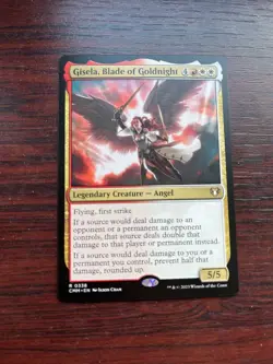1x GISELA, BLADE OF GOLDNIGHT - Commander - MTG - Magic the Gathering - Image 1