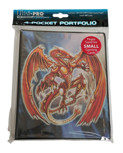 Ultra PRO YuGiOh Sternenstaubdrache 4-Pocket Sammel-Album 80 Karten Portfolio - Image 1