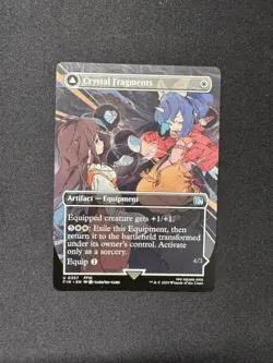 CRYSTAL FRAGMENTS (BORDERLESS) FINAL FANTASY - Magic: The Gathering - NM/M - Image 1
