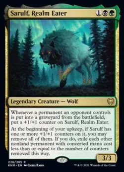 MTG - SARULF, REALM EATER - Kaldheim (R) - Image 1