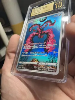 Pokemon Galarian Moltres #190/172 Japanese VSTAR Universe AR CGC 10 Pristine - Image 5