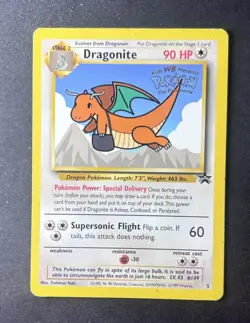 Pokemon Promo - Dragonite 05/53 - WB Presents The First Movie - LP - Image 2