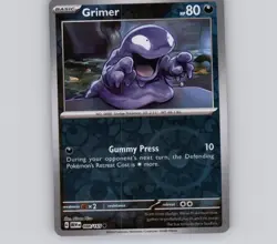 Grimer 088/165 Reverse Holo C 151 NM Pokemon - Image 1