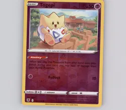 Togepi 055/189 Reverse Holo C Astral Radiance NM Pokemon - Image 1