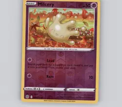 Milcery 070/172 Reverse Holo C Brilliant Stars NM Pokemon - Image 1