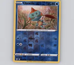 Chewtle 026/072 Reverse Holo C Shining Fates NM Pokemon - Image 1