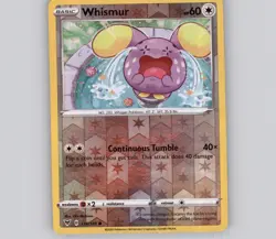 Whismur 135/185 Reverse Holo C Vivid Voltage NM Pokemon - Image 1