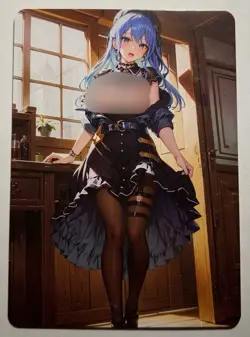 SEXY HEROINE WAIFU Hoshimachi Suisei HOLOLIVE ACG PREMIUM HOLOFOIL CARD NM - Image 2