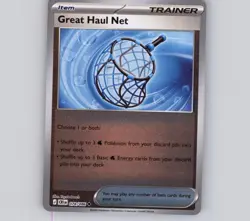 Great Haul Net 078/086 Reverse Holo UC Chaos Rising NM Pokemon - Image 1