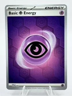 Psychic Energy 005 Shrouded FablePokemon TCG Reverse Holo - Image 1