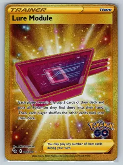 Lure Module 088/078 Secret Rare Pokemon GO Pokemon Holo Near Mint - Image 1