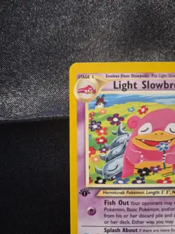Pokemon 1st Edition Light Slowbro 51/105 Neo Destiny Regular - Image 2