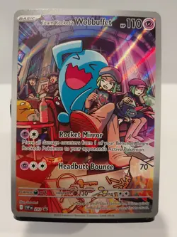 2025 Pokemon—Team Rocket's Wobbuffet #203 Promo - Image 1