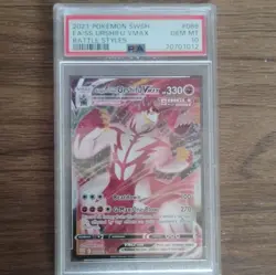 2021 Pokemon Battle Styles Single Strike Urshifu VMAX 086/163 Holo PSA 10 - Image 1