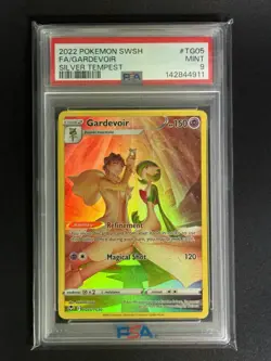 PSA 9 Gardevoir TG05 2022 Pokemon Sword & Shield Silver Tempest - Image 2