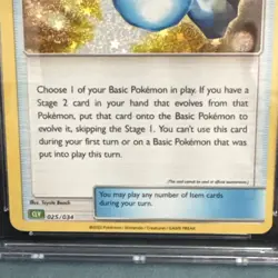 2023 Pokemon TCG “Rare Candy” 025/034 HOLO CGC WORLD RECORD Venusaur & Lugia ex - Image 5