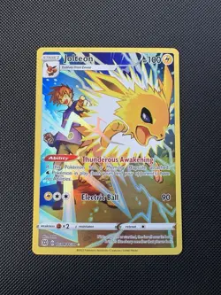 Pokemon TCG Jolteon TG04/TG30 Brilliant Stars Trainer Gallery - Image 1