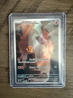 The Pokemon Company Charmander 168/165 SV 151 Illustration Rare Full Art Holo EN - Image 1