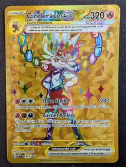 Cinderace ex - SVP163 - Black Star Promo (Pokemon) - Image 1
