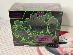 Pokemon Center Shrouded Fable ETB Factory Sealed Scarlet&Violet Elite Trainer - Image 1