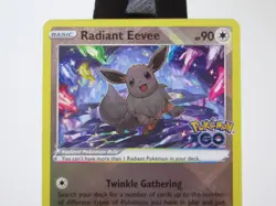 Pokemon Radiant Eevee Full Art Promo Holo SWSH230 Pokemon GO NM - Image 2