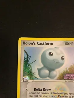 Pokemon Holon's Castform Holo Stamped Promo EX Holon Phantoms 44/110 - LP/NM - Image 2
