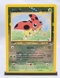 Pokemon Ledyba 7/18 Southern Islands Reverse Holo Rare 2001 WOTC Vintage LP/NM - Image 1