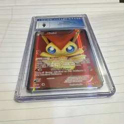 Victini 98/101 Noble Victories Full Art Holo Ultra Rare Basic 60 HP Eng CGC 9 - Image 2